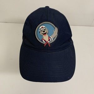 New Ocean Park Hong Kong Baseball Cap Hat Blue Embroidered Strap  Theme